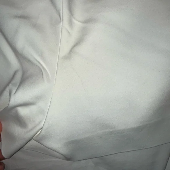 Zara High Waist White Shorts - Picture 4 of 6